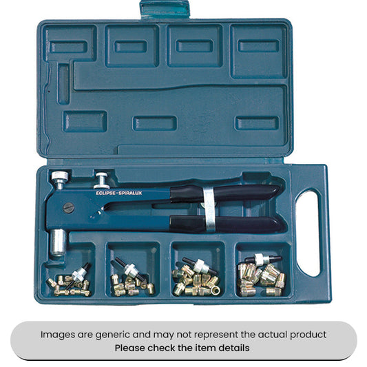 Threaded Insert Tool with Nutserts & Nose/Bush Mandrel Kits Pack Qty 1
