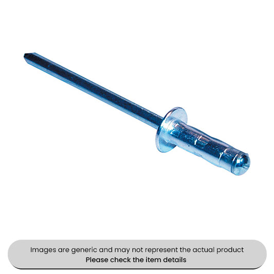 Aluminium Multigrip Rivets Standard Flange 3.2X11.0MM Pack Qty 1000