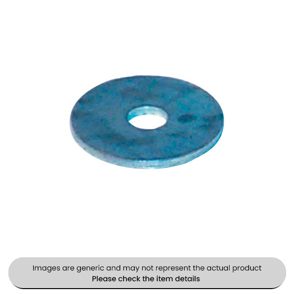 Zinc Plated Repair Washers Imperial for Rivets Mudguard Type Pack Qty 200