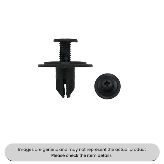 Screw Type Push Rivets Open Ended Hammer/Push-in 2.9-4.8MM Pack Qty 25