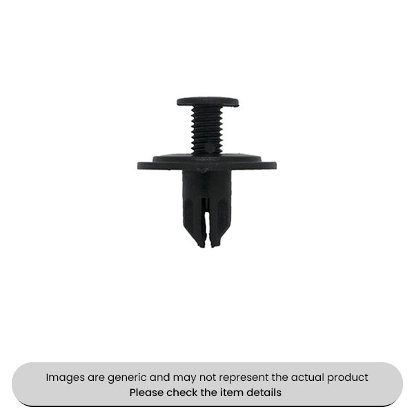 Screw Type Push Rivets Open Ended Hammer/Push-in 2.9-4.8mm Pack Qty 25