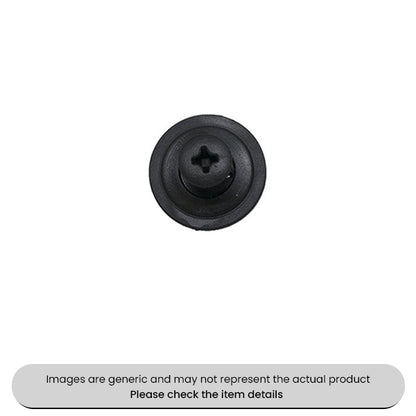 Screw Type Push Rivets Open Ended Hammer/Push-in 2.9-4.8mm Pack Qty 25