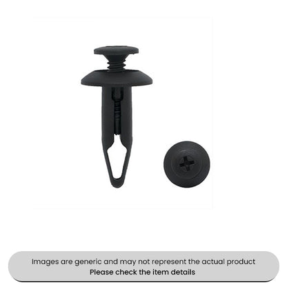 Screw Type Push Rivets Open Ended Hammer/Push-in 2.5-8MM Pack Qty 25
