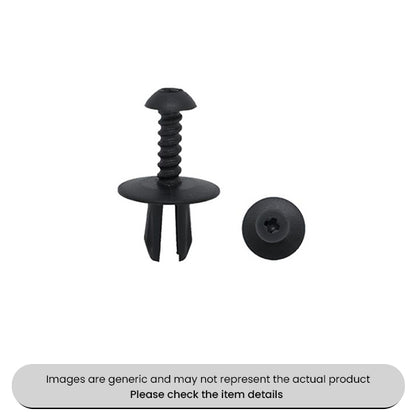 Screw Type Push Rivets Open Ended Hammer/Push-in 0.3-5.5MM Pack Qty 25
