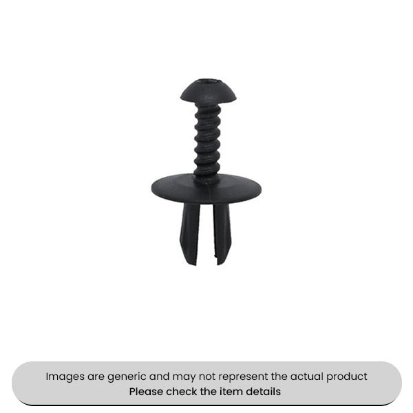 Screw Type Push Rivets Open Ended Hammer/Push-in 0.3-5.5mm Pack Qty 25