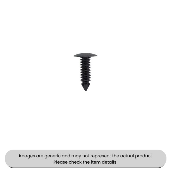 Fir Tree Fixings Push-in 0.7-20MM, 27.3MM, 18MM, 7-7.4MM, 2MM Pack Qty 25