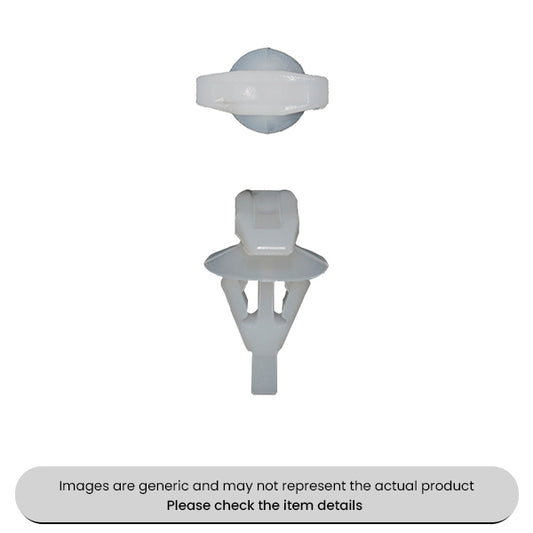 Door Weather Strip White Clip 15mm 9mm 15mm 4mm Pack Qty 25