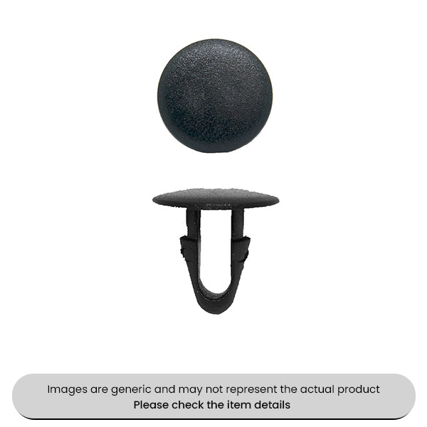 Button Retaining Clip 13mm 13mm 6mm Pack Qty 25
