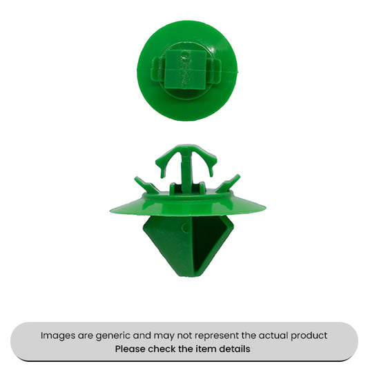 Side Moulding Panel Green Clip 18.5MM, 17MM, 6MM Pack Qty 25