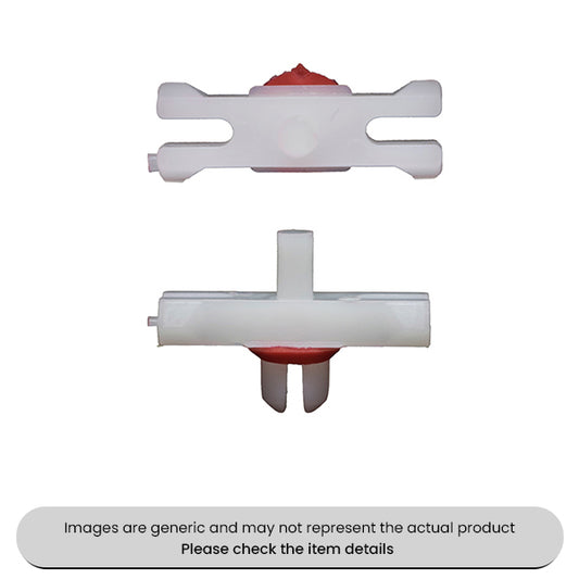 Weather Strip Side Moulding White Clip 18mm 6mm 5mm 4mm Pack Qty 25
