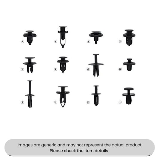 Push-type Retainer Rivet Open Nose 0.8-6MM, 8-9.7MM, 9.1MM Pack Qty 25