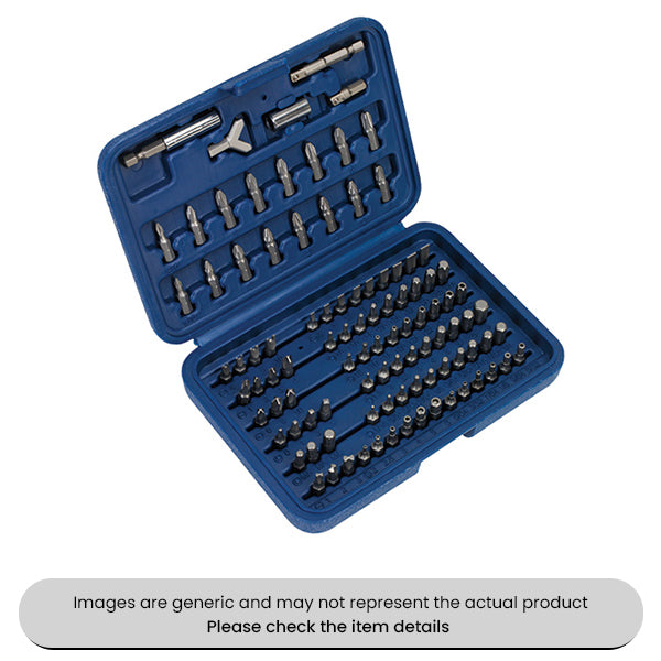 Power Tool Security Bit Set 100 Piece Pack Qty 1