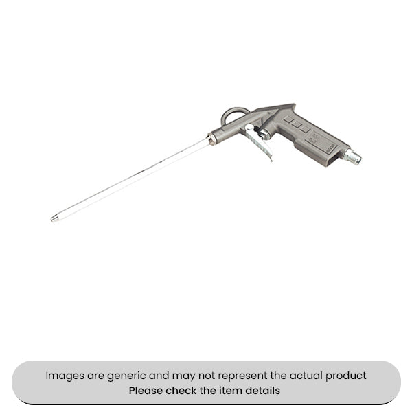 Air Blow Gun Pistol Type 1/4" BSP, 200MM With Extended Lance Pack Qty 1