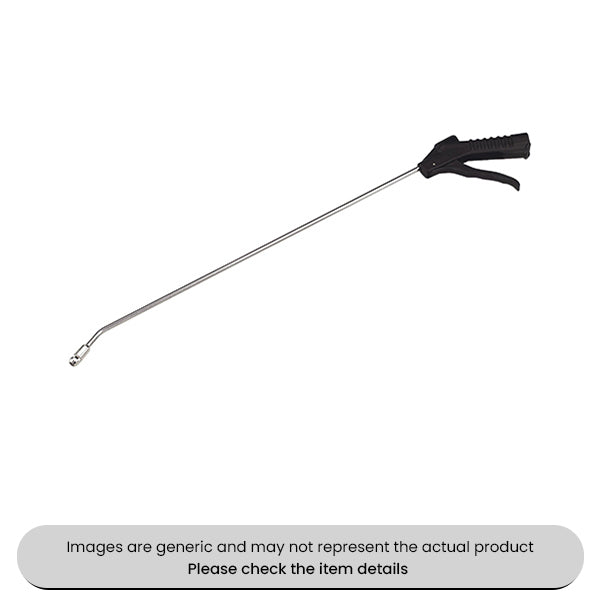 Air Blow Gun Long Reach 1/4" BSP, 500MM, 110PSI With safety Nozzle Pack Qty 1