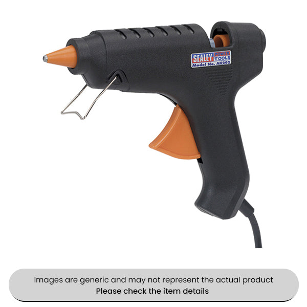 Glue Gun With 1.3M Cable, 230V Non-rewirable Fused Plug Pack Qty 1