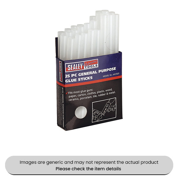 Hot Melt Glue Sticks For Glue Guns 100MM Pack Qty 25