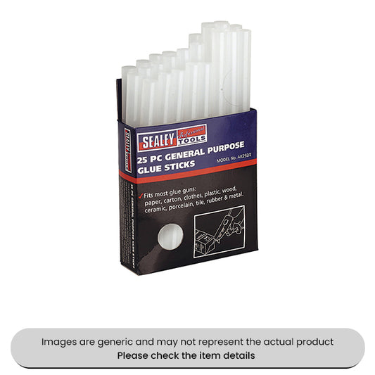 Hot Melt Glue Sticks For Glue Guns 100MM Pack Qty 25