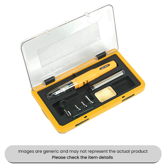 Portable & Lightweight Butane Heating/Soldering Torch Kit 8PCS Pack Qty 1