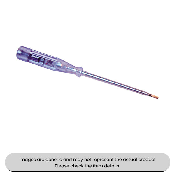 Mains Testing Screwdriver 240V, 190MM Cable Pack Qty 1