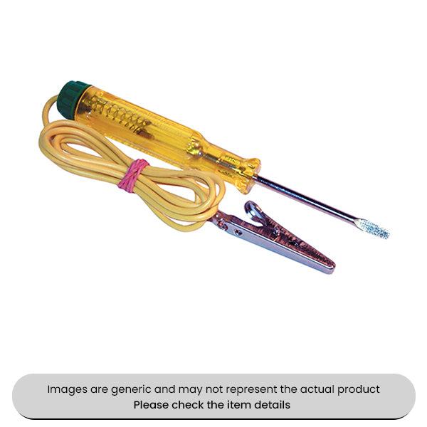 Circuit Testing Screwdriver 6V-24V, 110MM Cable Pack Qty 1