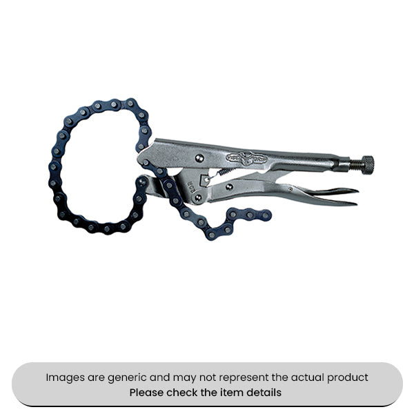 Locking Chain Clamp Pipe Wrench 255mm 9" 20R Pack Qty 1