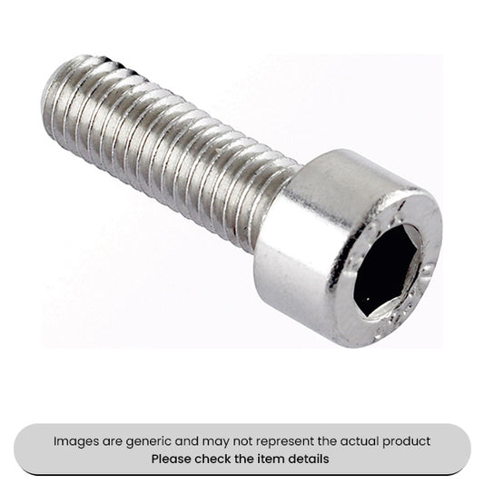 Stainless Steel Socket Capscrews Metric Grade A2, DIN 912, M6X35 Pack Qty 100