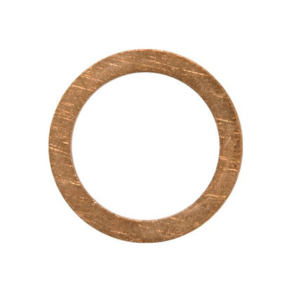 Copper Sealing Washers Metric Assortment - Box of 250 Pieces, 16 Sizes, DIN 7603A Box of 250 Pieces