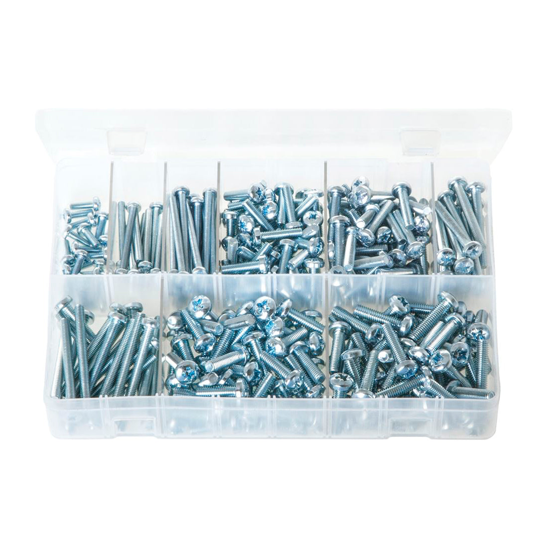 Machine Body Screws Pan Pozi Metric Box of 290 Box of 290 Pieces