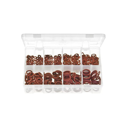 Fibre Washers Metric Assortment - Box of 600 Pieces, 8 Sizes, DIN 7603A Box of 600 Pieces