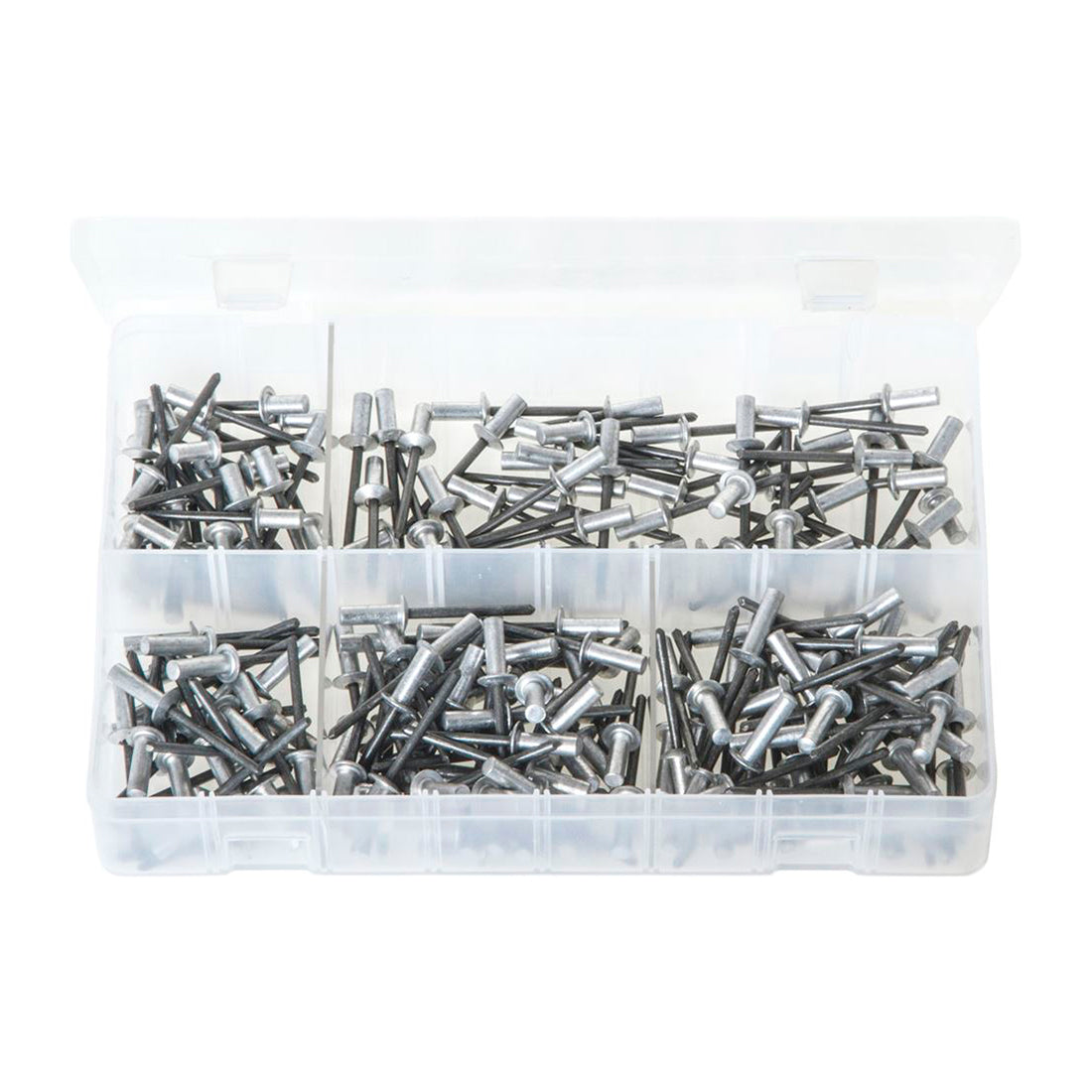 Rivets Sealed Aluminium - Box of 200, DIN 7337, Sizes 4.8 x 10–18mm Box of 200 Pieces