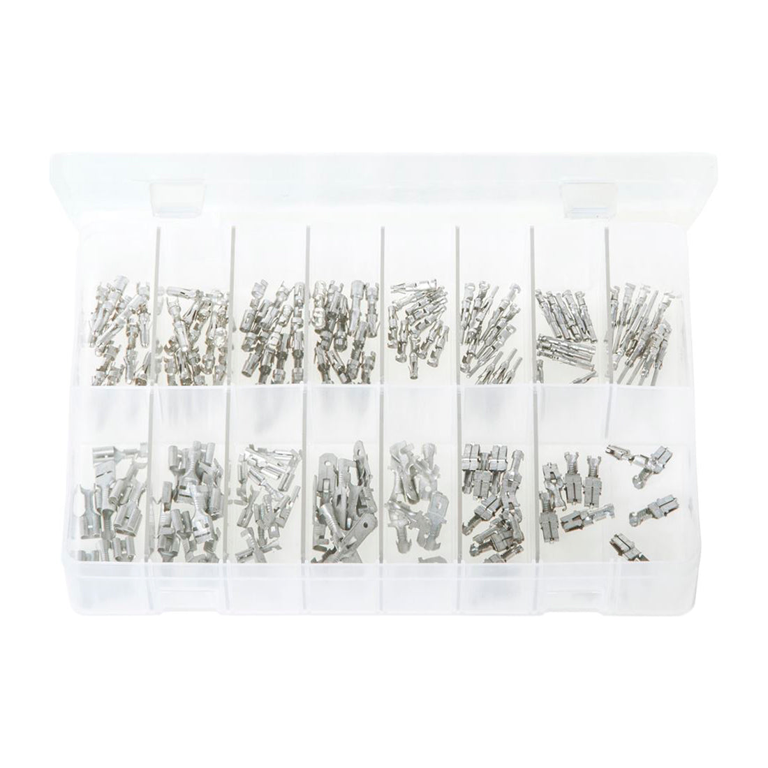 Non?Insulated Terminals Assortment Box 150 Pieces (Bullets, Push?Ons - VW/Audi/Volvo/Saab/Ford/BMW/GM) Box of 150 Pieces