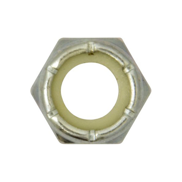 Zinc Plated Steel Nylon Lock Nuts UNC Box of 275 Pieces BS4929 Equivalent Box of 275 Pieces