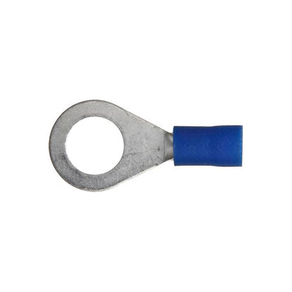 Insulated Blue Terminals Assorted Box 280 Pieces (Push?Ons, Piggyback, Bullet, Rings, Butt) Box of 280 Pieces