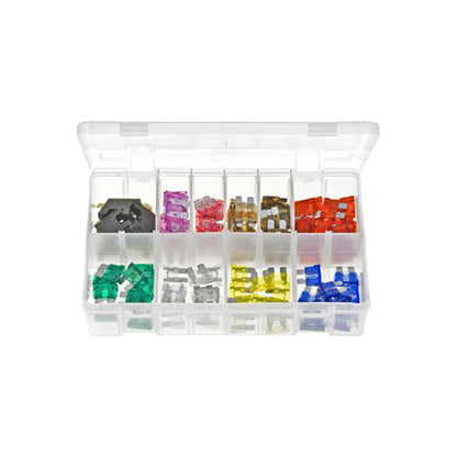 Blade Fuses Standard Box of 105 with Holder White Box of 105 Pieces