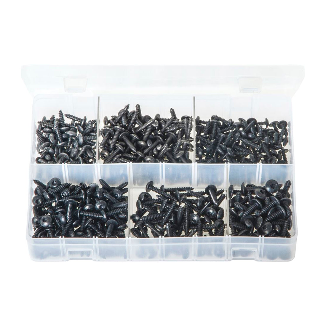 Self-Tappers Black Flanged Torx Box of 450 Pieces Box of 450 Pieces