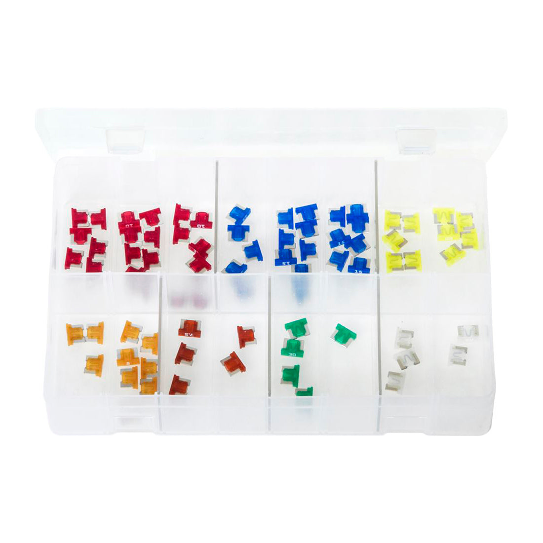 Littelfuse Blade Fuses Low Profile Mini Box of 75 Nylon Qty 75 Pieces