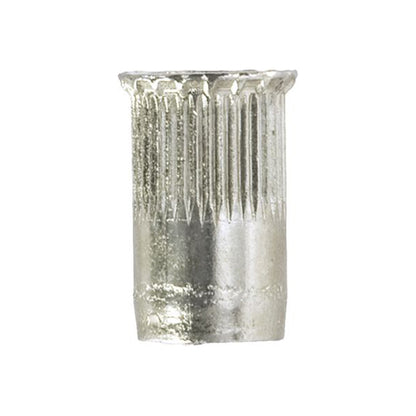 Zinc Plated Steel Threaded Inserts Splined Box of 225 Pieces Assorted Sizes Box of 225 Pieces