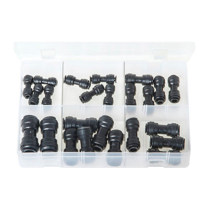 Quick Fit Couplings Straights Metric Box of 24 Plastic Box of 24 Pieces