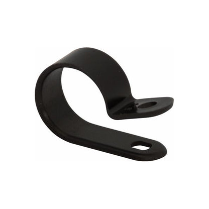Nylon P?Clips Assortment - 160 Pieces, Black Nylon, Sizes 4.8–19.1mm Box of 160 Pieces