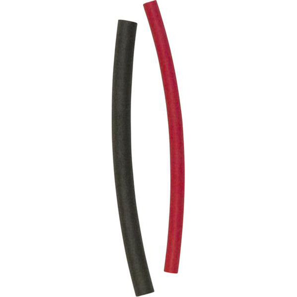 Heat Shrink Tubing Black & Red 100mm Box 100 Pieces (Polyolefin, Shrink Ratio 2:1) Box of 100 Pieces