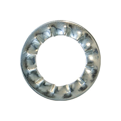 Zinc Plated Steel Serrated Internal Lock Washers Box of 800 DIN 6798 Box of 800 Pieces