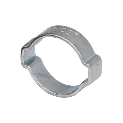 O?Clips Double Ear Assortment - Box of 140 Pieces, Zinc Plated Steel, Sizes 7–20mm Box of 140 Pieces