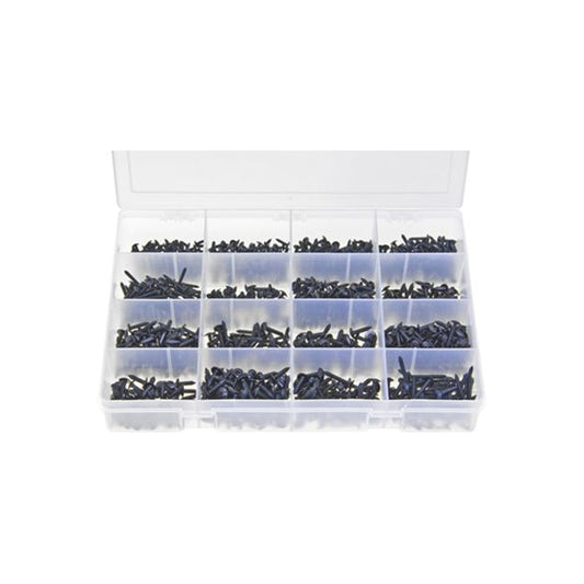 Self-Tappers Black Flanged Pozi Box of 1250 Pieces Box of 1,250 Pieces
