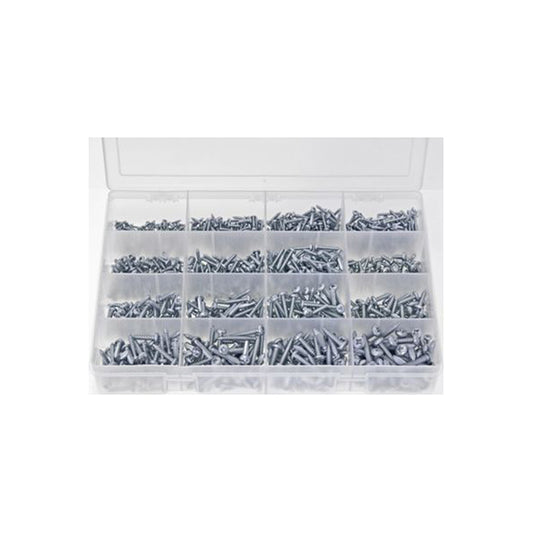 Self Tapping Screws Pan Pozi Box of 1150 Pieces Box of 1,150 Pieces