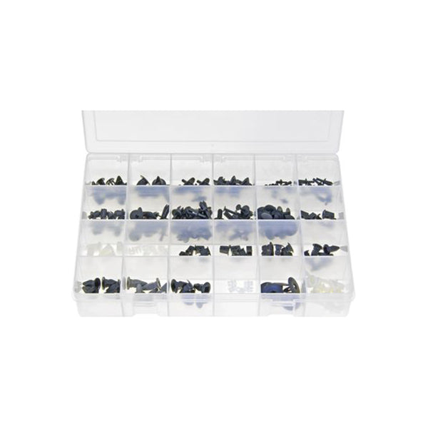 Zinc Plated Steel Nuts & Nylon Lock Nuts Box of 400 Pieces DIN 934 DIN 982 Box of 400 Pieces
