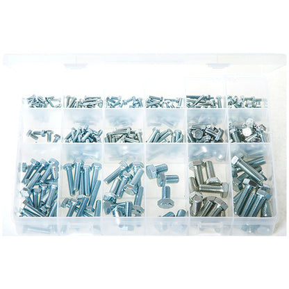 High Tensile Metric Setscrews Box of 290 Zinc Plated DIN 933 Box of 290 Pieces