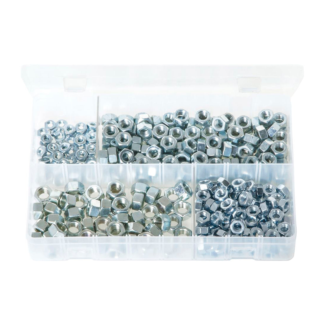 Zinc Plated Steel Nuts UNF Box of 325 Pieces ANSI B18.2.2 Box of 325 Pieces