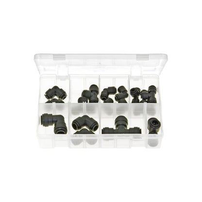 JG Speedfit Tube Couplings Speedfit Type Tees and Elbows Box of 17 Pieces