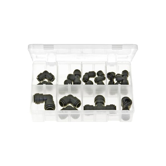 JG Speedfit Tube Couplings Speedfit Type Tees and Elbows Box of 17 Pieces