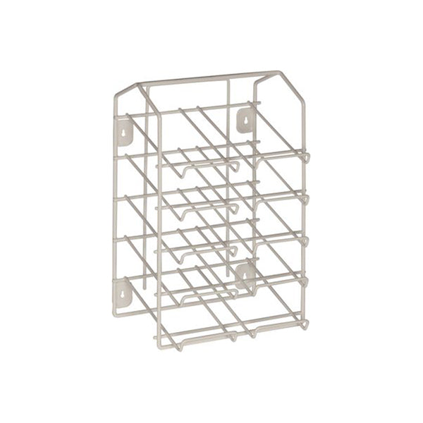 Handybox Rack - PVC Coated Wire, 460 x 300 x 210mm, Holds 10 Boxes, Free?Standing or Wall?Mounted Qty 1